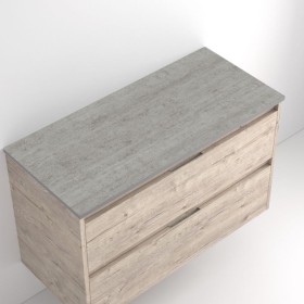 Mensolone in Melaminico Cemento 100x46 cm