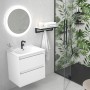Lavabo a Incasso in Ceramica 1 Vasca 61x46 cm 2