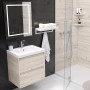 Lavabo a Incasso in Ceramica 1 Vasca 81x46 cm 2