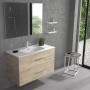 Lavabo a Incasso in Ceramica 1 Vasca 101x46 cm 2