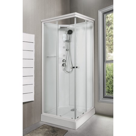 Cabina Rettangolare serie Jelel senza Tetto