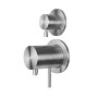 ESSENTIAL – Doccia Incasso Termostatico con Deviatore Acciaio Inox
