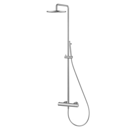 ESSENTIAL – Colonna Doccia con Miscelatore Termostatico Acciaio Inox