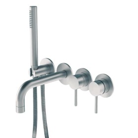 ESSENTIAL – Vasca Incasso 4 Fori Acciaio Inox