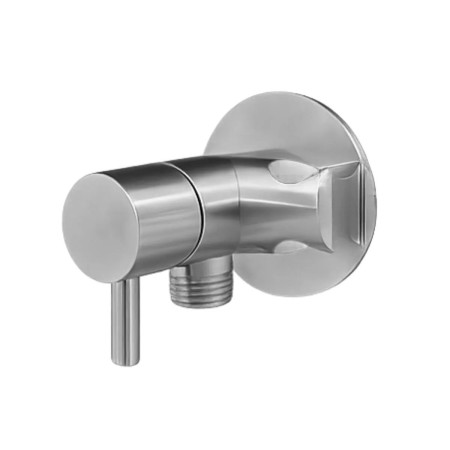 Presa Acqua Rubinetto con Supporto Acciaio Inox