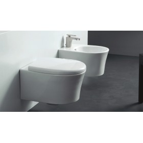 Bidet Sospeso Monoforo serie Perla 3