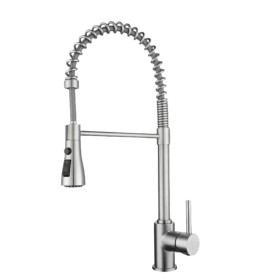 ESSENTIAL – Cucina Bocca con Doccetta Molla Acciaio Inox