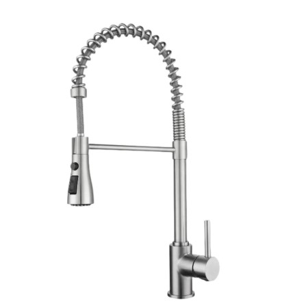 ESSENTIAL – Cucina Bocca con Doccetta Molla Acciaio Inox