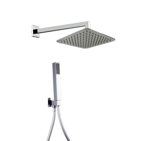 Kit Doccia Quadro con Soffione e Doccetta