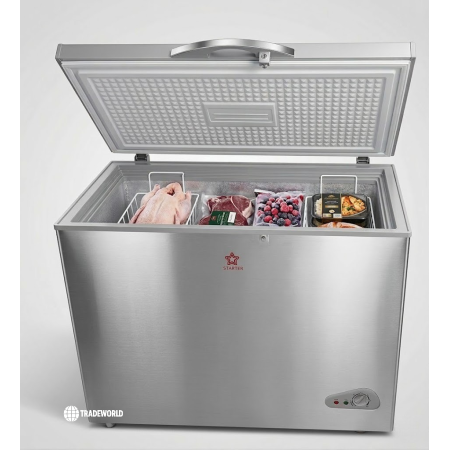 Congelatore Orizzontale Staylux 300LT Grigio
