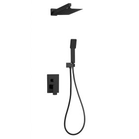 Kit Doccia Quadro Completo serie Sherry Nero