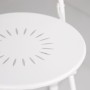 Set Arredo Giardino Shelly 3 Pezzi Bianco 6