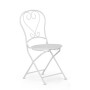 Set Arredo Giardino Shelly 3 Pezzi Bianco 3