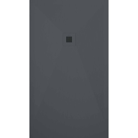 Piatto Doccia in Resina Antracite Plus P100 x L [100/120/140/160/180/200] cm