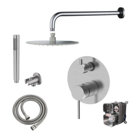 ESSENTIAL – Set Doccia Incasso con Deviatore
