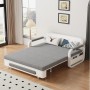 Divano Letto Convertibile L188 cm Col. Grigio Chiaro 3