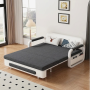 Divano Letto Convertibile L188 cm Col. Grigio Scuro 3