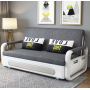 Divano Letto Convertibile L188 cm Col. Grigio Scuro 2