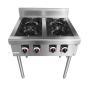 Cucina a Gas Staylux Industriale 4 Fuochi 75x71x80 cm 2