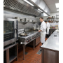 Cucina a Gas Staylux Industriale 4 Fuochi 75x71x80 cm