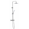 Colonna Doccia Murale serie Fusion Termostatica