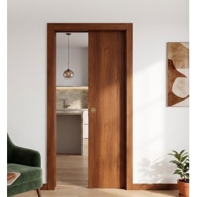 Porta Scorrevole 90x210 cm Noce Sabrina 3