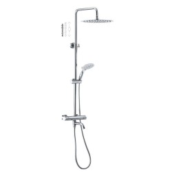 Colonna Doccia per Vasca serie Perla Termostatica