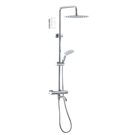 Colonna Doccia per Vasca serie Perla Termostatica