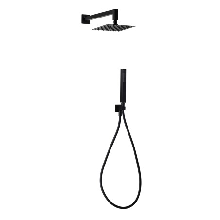 Kit Minimal per Doccia serie Square Nero