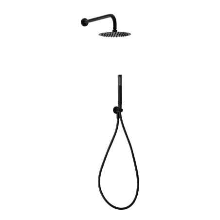 Kit Minimal per Doccia serie Roll Nero