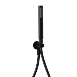 Supporto a Incasso Tondo serie Ego Nero