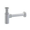 Sifone Moderno per Lavabo Bianco Opaco