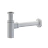 Sifone Moderno per Lavabo Bianco Opaco
