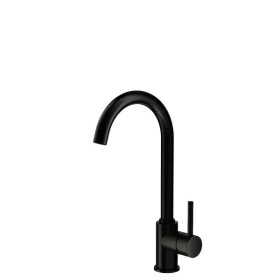ESSENTIAL - Cucina Canna Ponte Acciaio Inox Nero Opaco