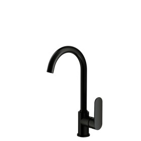 FLAT – Cucina Canna Ponte Acciaio Inox Satinato Nero Opaco