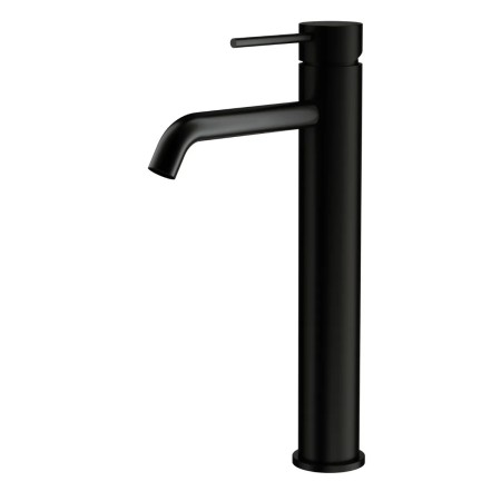 ESSENTIAL – Lavabo Alto (25) Acciaio Inox Nero Opaco