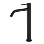 ESSENTIAL – Lavabo Alto (25) Acciaio Inox Nero Opaco
