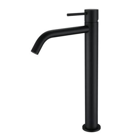 ESSENTIAL – Lavabo Alto (25) Acciaio Inox Nero Opaco