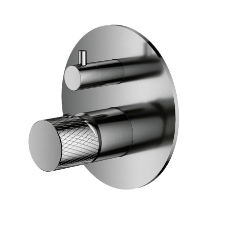 MINIMAL – Doccia incasso con deviatore Acciaio Inox Satinato