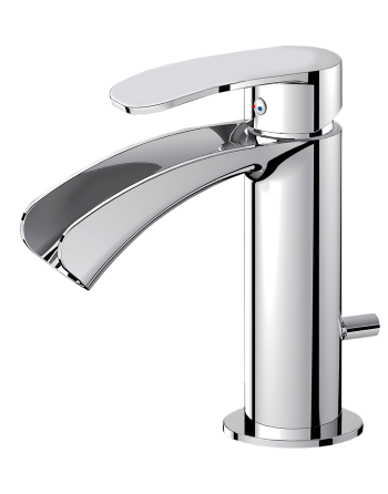 miscelatore monocomando lavabo/bidet cascata