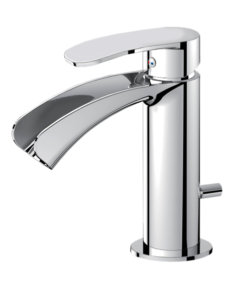 miscelatore monocomando lavabo/bidet cascata