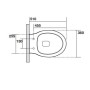 Sceda Tecnica Vaso Sospeso Kerasan serie Bit 2