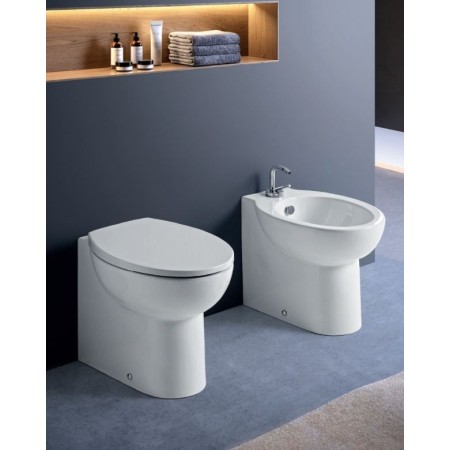 Vaso Unico Pavimento Kerasan serie Bit