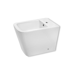 Bidet Quadro a Pavimento Filo Parete serie Madula