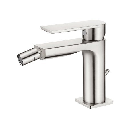 Miscelatore monocomando bidet serie Sassari Nickel Satinato
