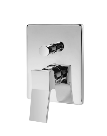 Miscelatore monocomando incasso doccia con deviatore serie Biblos