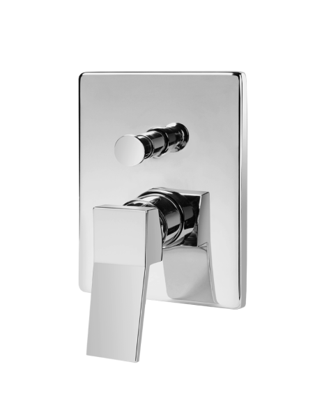 Miscelatore monocomando incasso doccia con deviatore serie Biblos