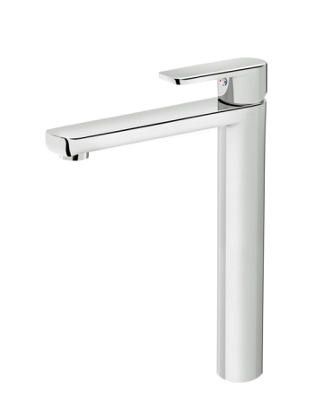 Miscelatore monocomando grande lavabo alto serie Maibel