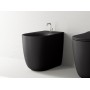 Installato Bidet Monoforo a Pavimento serie Nolita Nero