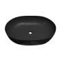 Lavabo Ovale 60x40 da Appoggio serie Nolita Nero